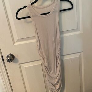 Ribbed tank dress